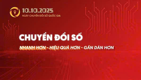 TUYÊN TRUYỀN VỀ NGÀY CHUYỂN ĐỔI SỐ QUỐC GIA NGÀY10/10