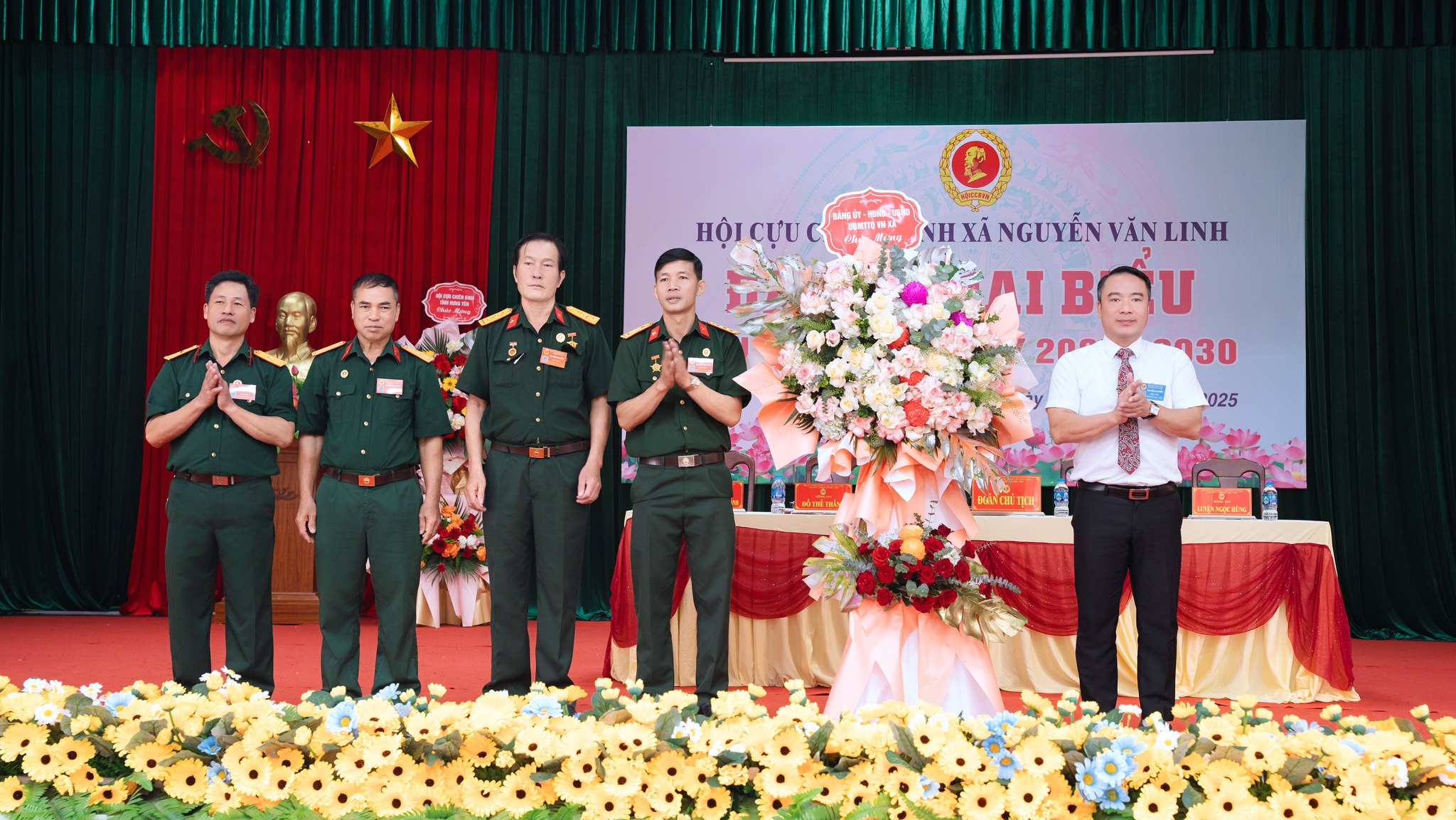 XÃ NGUYỄN VĂN LINH TỔ CHỨC THÀNH CÔNG ĐẠI HỘI ĐẠI BIỂU HỘI CỰU CHIẾN BINH LẦN THỨ I, NHIỆM KỲ 2025 – 2030