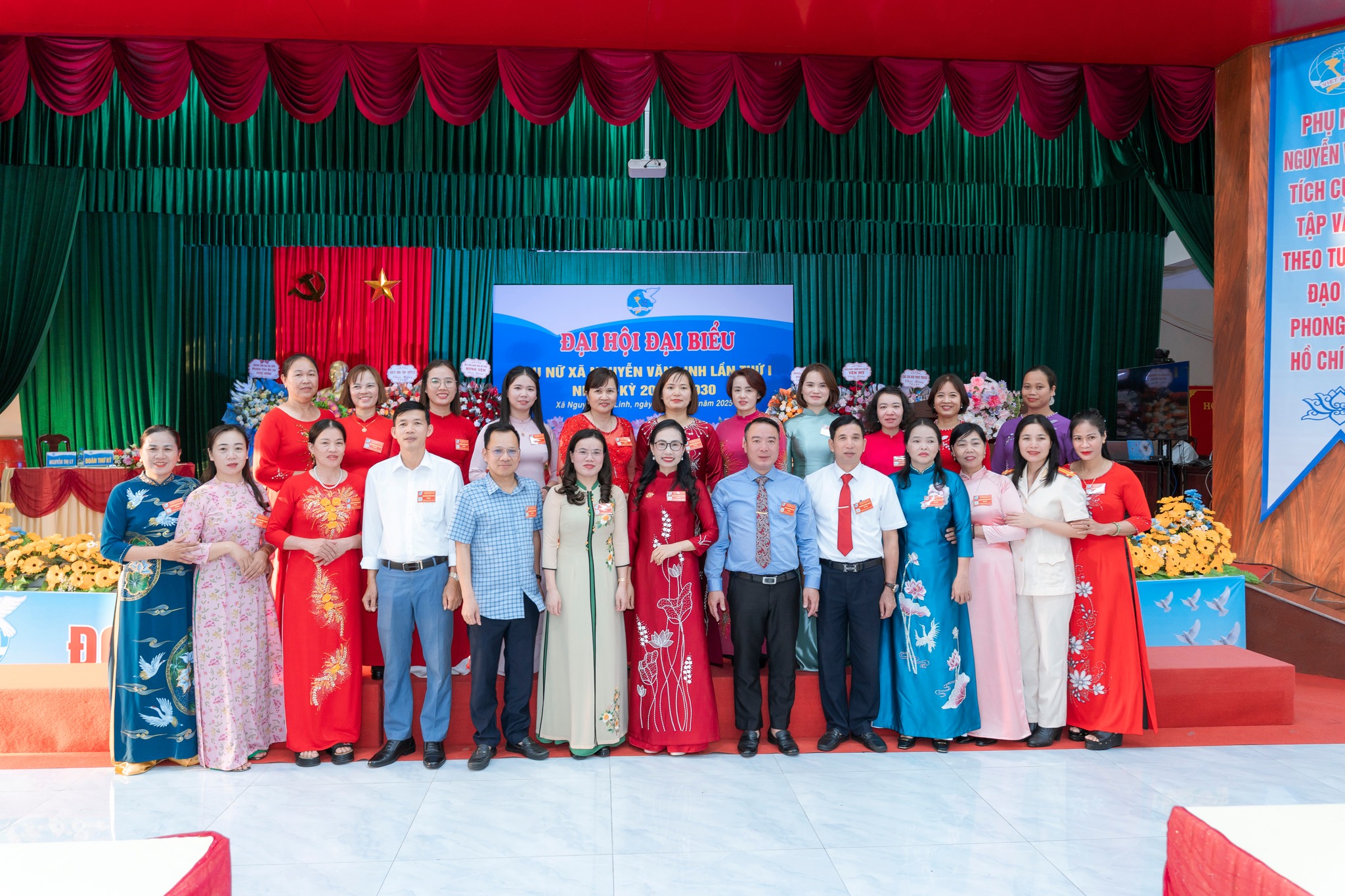 XÃ NGUYỄN VĂN LINH TỔ CHỨC THÀNH CÔNG ĐẠI HỘI ĐẠI BIỂU PHỤ NỮ XÃ LẦN THỨ NHẤT NHIỆM KỲ 2025- 2030
