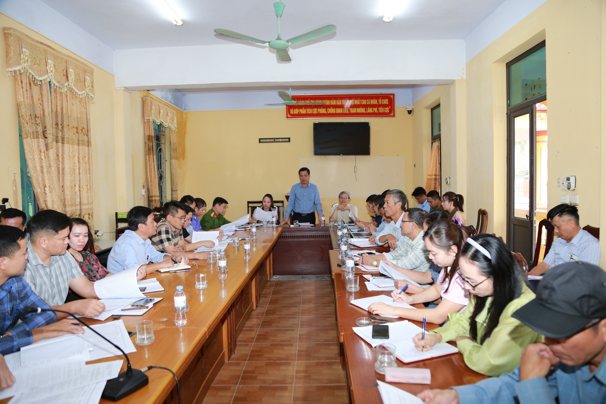 XÃ NGUYỄN VĂN LINH TRIỂN KHAI CHIẾN DỊCH 90 NGÀY LÀM GIẦU LÀM SẠCH CƠ SỞ DỮ LIỆU ĐẤT ĐAI