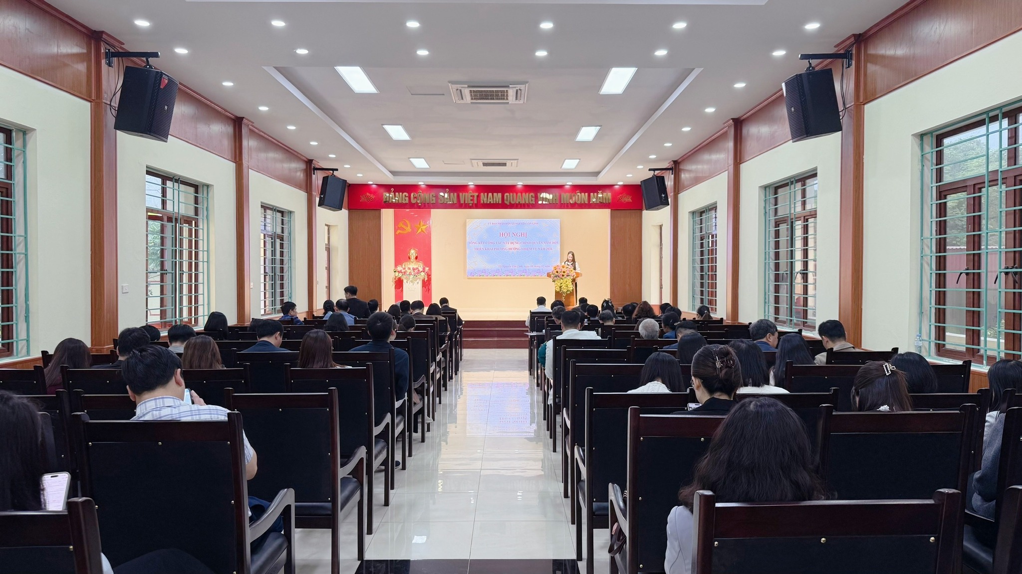 XÃ NGUYỄN VĂN LINH: TỔNG KẾT CÔNG TÁC XÂY DỰNG CHÍNH QUYỀN NĂM 2025, TRIỂN KHAI NHIỆM VỤ NĂM 2026