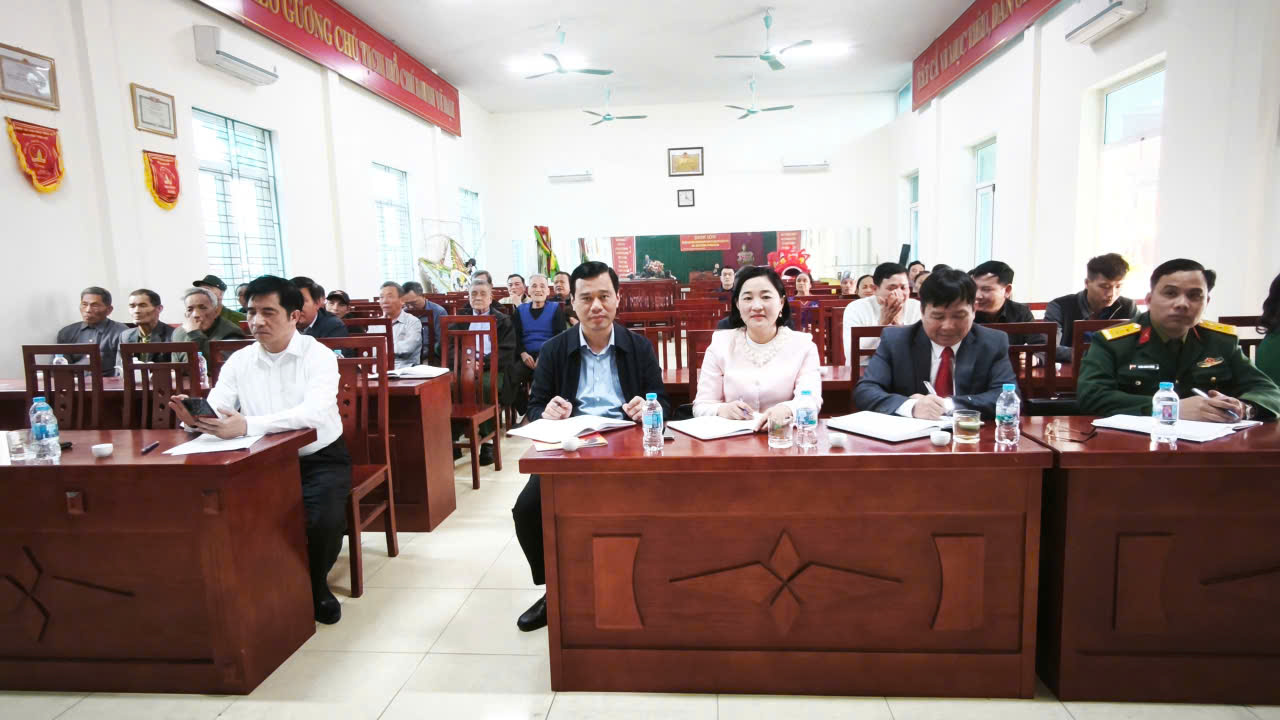 HỘI NGHỊ LẤY Ý KIẾN NHẬN XÉT VÀ TÍN NHIỆM CỦA CỬ TRI NƠI CƯ TRÚ ĐỐI VỚI NHỮNG NGƯỜI ĐƯỢC GIỚI THIỆU ỨNG CỬ ĐẠI BIỂU HỘI ĐỒNG NHÂN DÂN XÃ, NHIỆM KỲ 2026 – 2031.