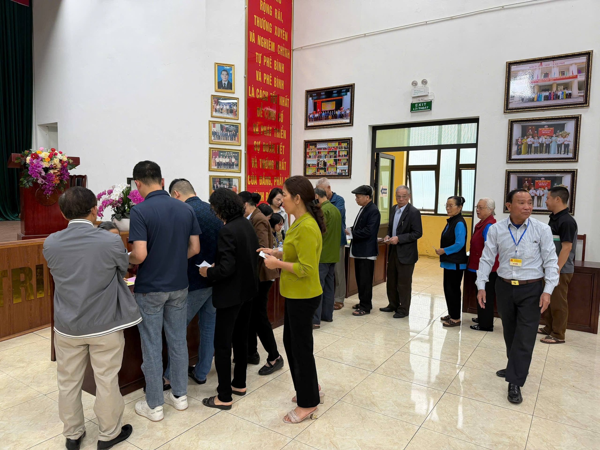 UBBC XÃ NGUYỄN VĂN LINH CẬP NHẬT TIẾN ĐỘ BẦU CỬ: