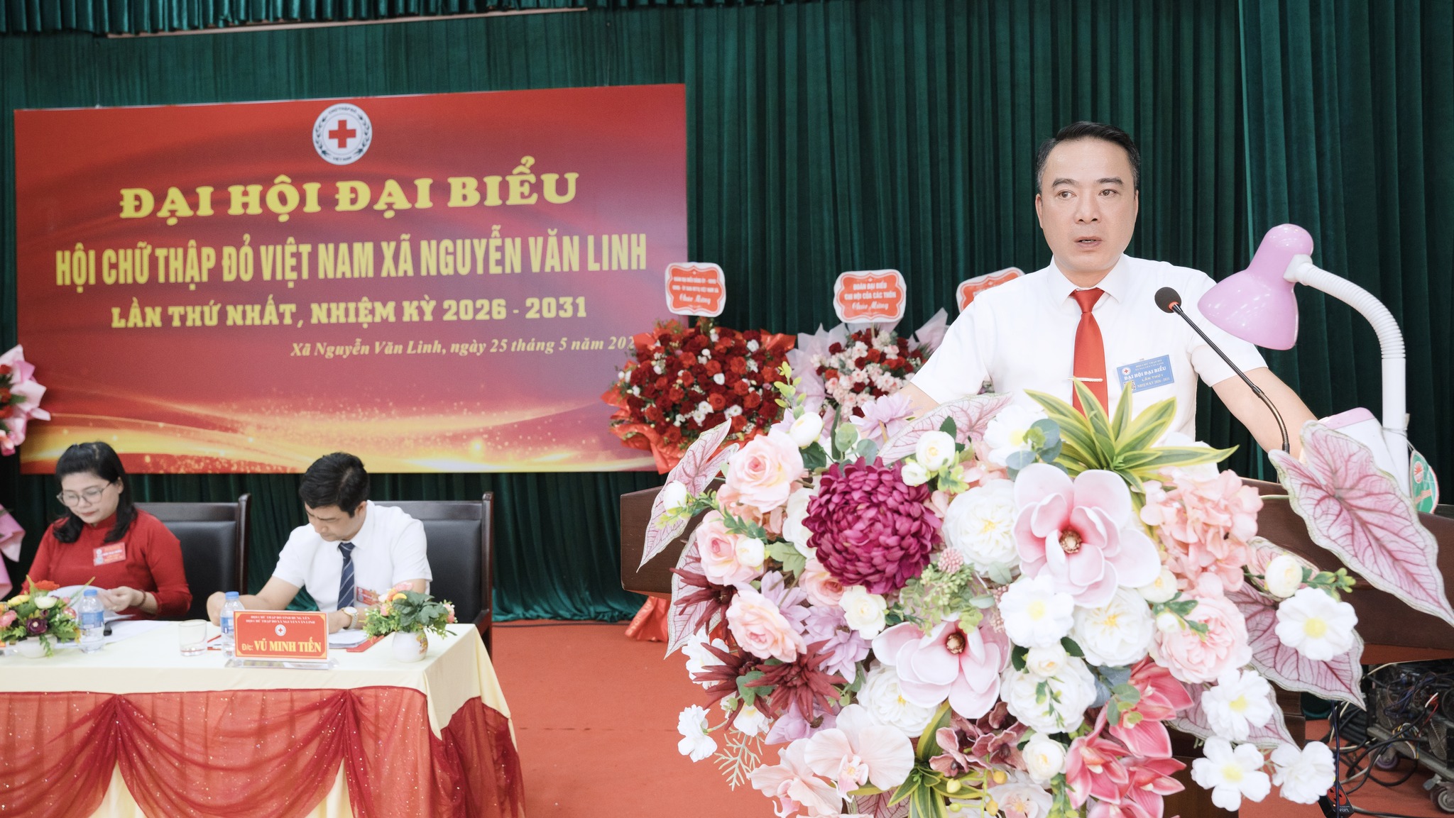 XÃ NGUYỄN VĂN LINH: TỔ CHỨC THÀNH CÔNG ĐẠI HỘI ĐẠI BIỂU HỘI CHỮ THẬP ĐỎ XÃ NHIỆM KỲ 2026 – 2031