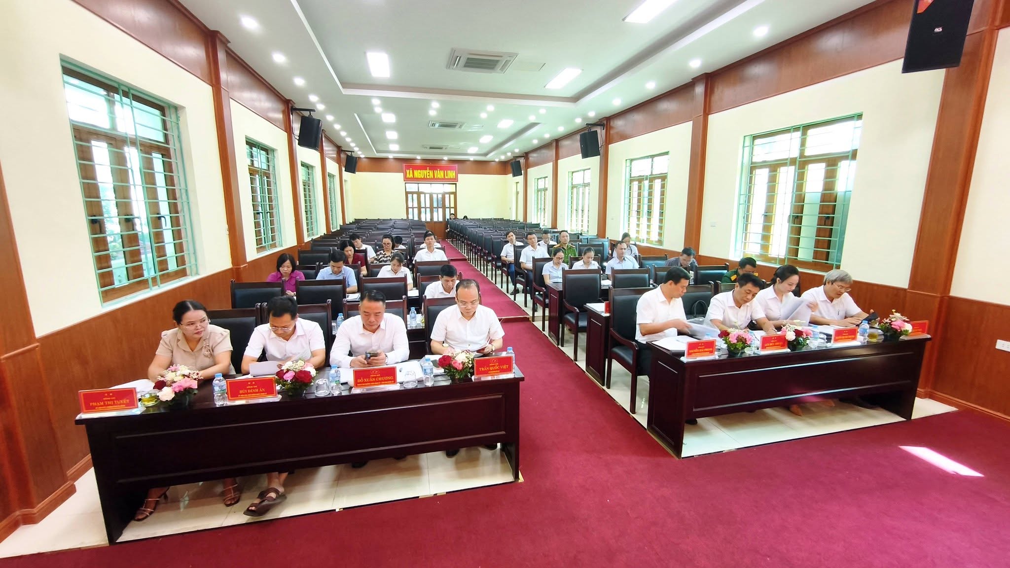 XÃ NGUYỄN VĂN LINH TỔ CHỨC HỘI NGHỊ THÔNG QUA ĐỀ ÁN THÀNH LẬP PHƯỜNG NGUYỄN VĂN LINH THUỘC TỈNH HƯNG YÊN