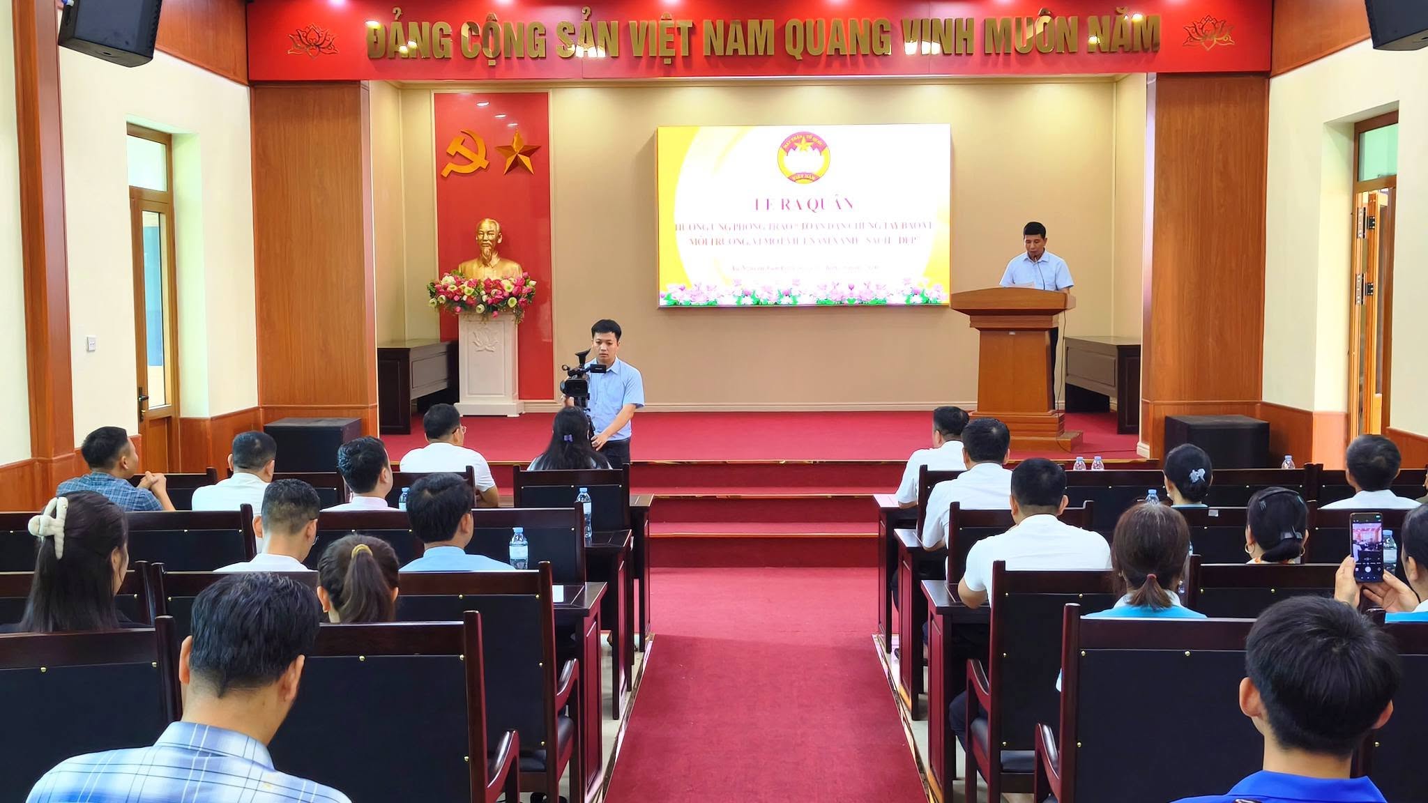 MẶT TRẬN TỔ QUỐC VIỆT NAM XÃ NGUYỄN VĂN LINH TỔ CHỨC LỄ RA QUÂN HƯỞNG ỨNG PHONG TRÀO “TOÀN DÂN CHUNG TAY BẢO VỆ MÔI TRƯỜNG, VÌ MỘT VIỆT NAM XANH – SẠCH – ĐẸP”