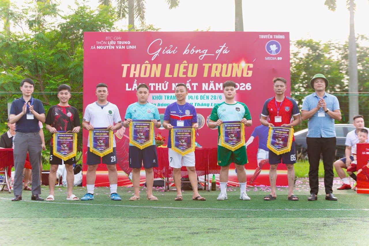 THÔN LIÊU TRUNG KHAI MẠC GIẢI BÓNG ĐÁ NAM LẦN THỨ I NĂM 2026