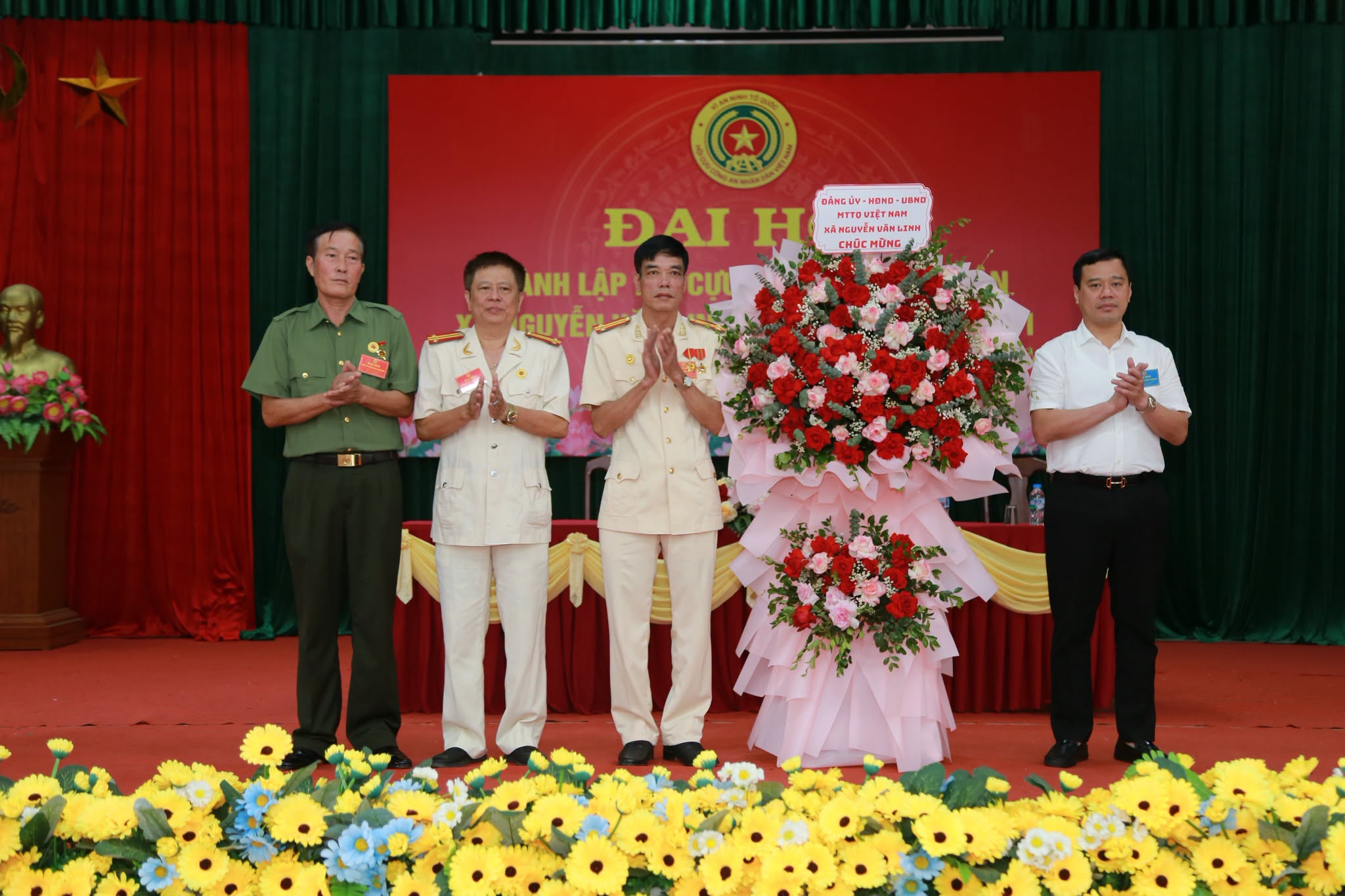 CÔNG AN XÃ NGUYỄN VĂN LINH TỔ CHỨC ĐẠI HỘI HỘI CỰU CÔNG AN NHÂN DÂN XÃ LẦN THỨ I, NHIỆM KỲ 2026 – 2031