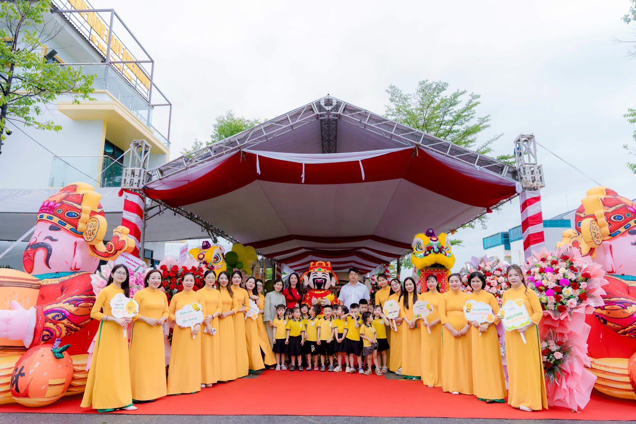 LỄ KHAI TRƯƠNG TRƯỜNG MẦM NON ONG VÀNG BABY PRESCHOOL – CƠ SỞ 2
