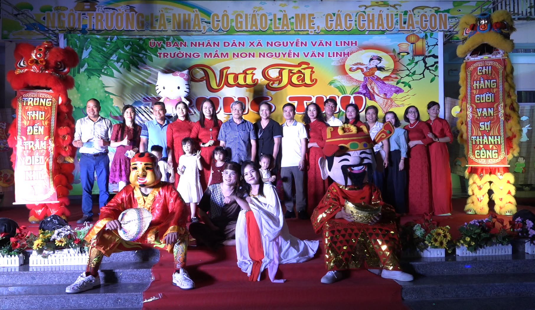 TRƯỜNG MẦM NON NGUYỄN VĂN LINH TỔ CHỨC ĐÊM HỘI “VUI TẾT TRUNG THU” NĂM 2026