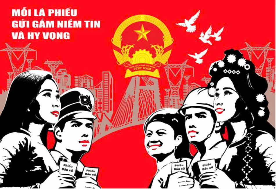 ỦY BAN BẦU CỬ XÃ NGUYỄN VĂN LINH BAN HÀNH NGHỊ QUYẾT ẤN ĐỊNH 7 ĐƠN VỊ BẦU CỬ